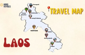 Laos travel map: Your ultimate guide to exploring the country