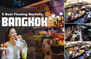 Top 5 must-experience floating markets around Bangkok