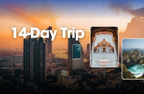 14-day itinerary for Central and Southern Thailand