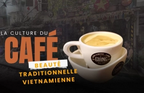 La culture du café, beauté traditionnelle Vietnamienne
