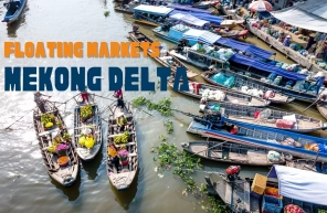 5 must-visit floating markets in the Mekong Delta