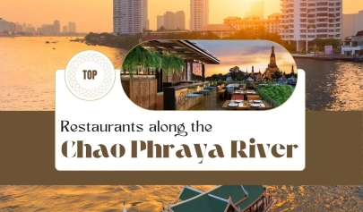 Top 9 restaurants along the Chao Phraya River