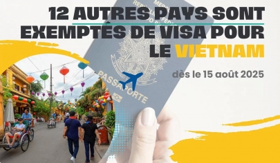 Visa Vietnam: 12 nouveaux pays exemptés dès le 15 août 2025