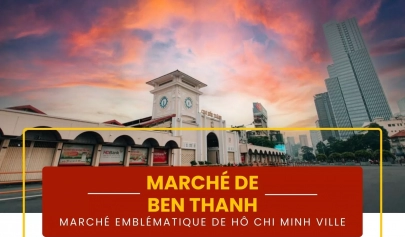 Marché de Ben Thanh : marché emblématique de Hô Chi Minh Ville