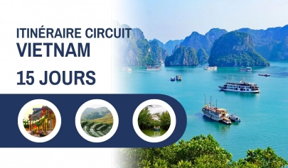 Itinéraire circuit Vietnam 15 jours avec extension plage