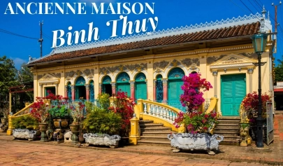 Ancienne maison Binh Thuy : reflet d’architecture franco-vietnamienne