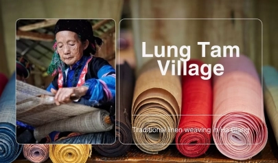 Lung Tam Village: Traditional linen weaving in Ha Giang