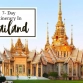 7 Days In Thailand Itinerary: The Best Things To Do & My Best Tips