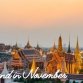 Explore Thailand in November: Perfect weather and exciting activities