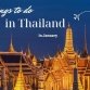 What to Do in Thailand in January: Best Activities for your trip