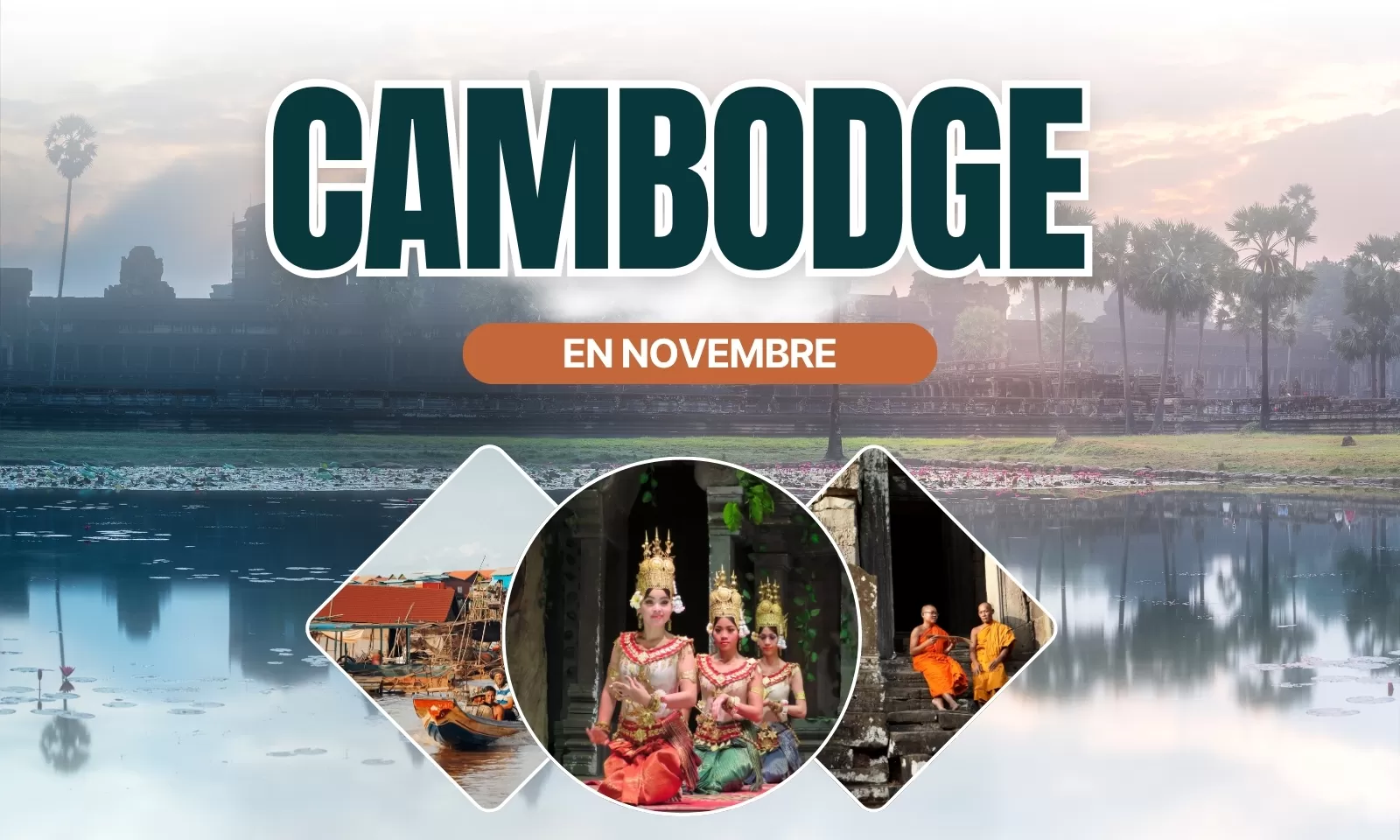 Cambodge en novembre : météo, activités et bons plans