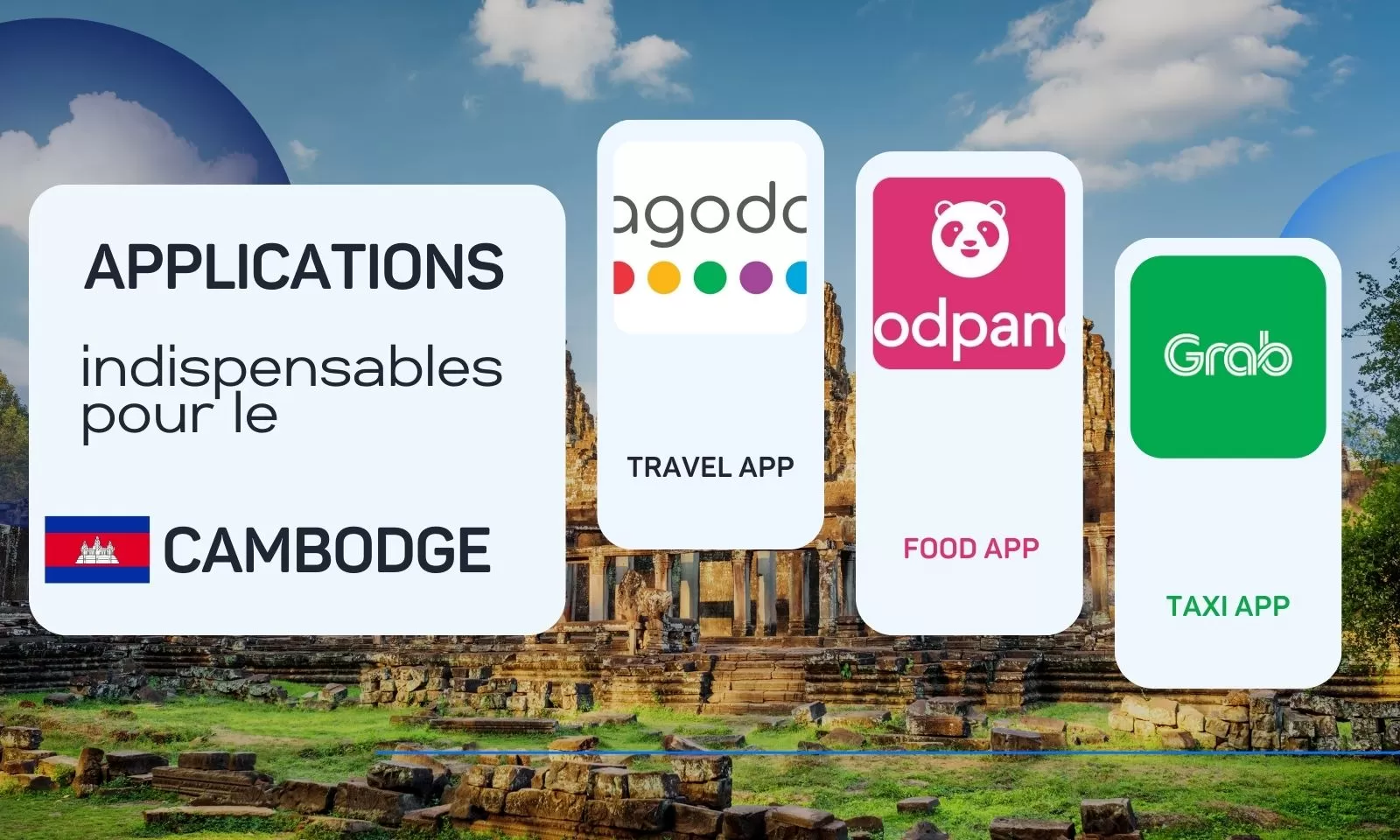 Guide du voyageur avisé : Applications pour le Cambodge