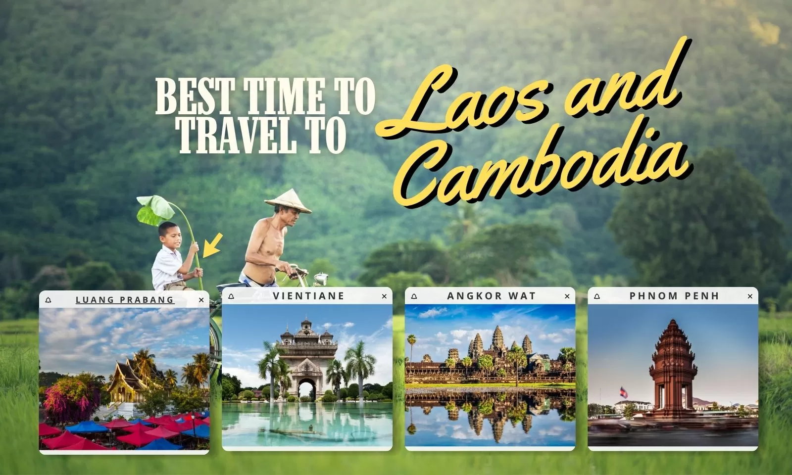 When is the best time to travel to Laos and Cambodia?