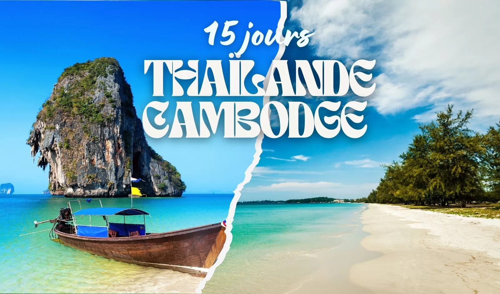 Circuit combiné Thaïlande Cambodge 15 jours : programme détaillé