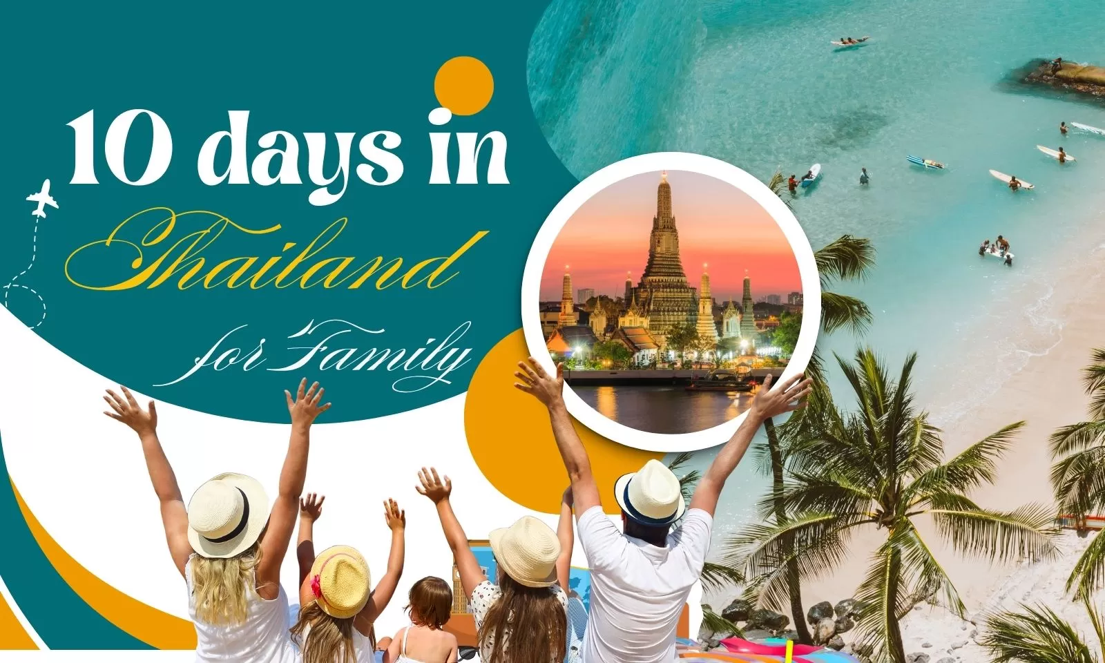 Thailand itinerary 10 days for family: Best activities