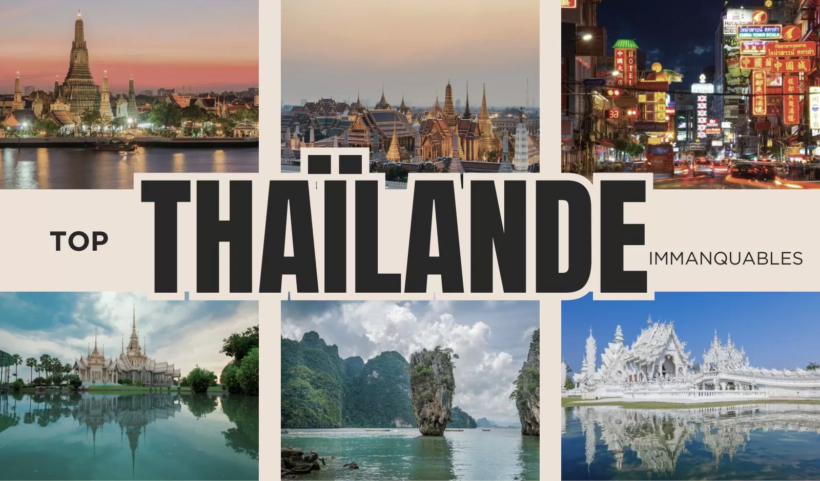Top 11 des destinations à visiter en Thaïlande 2025-2026