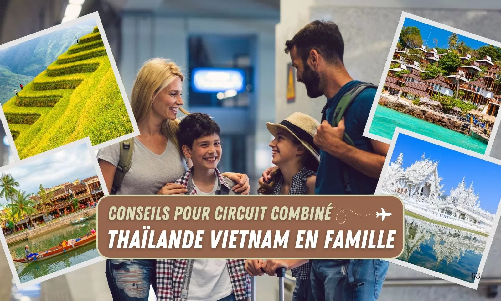 Conseils pour circuit combiné Thaïlande Vietnam en famille