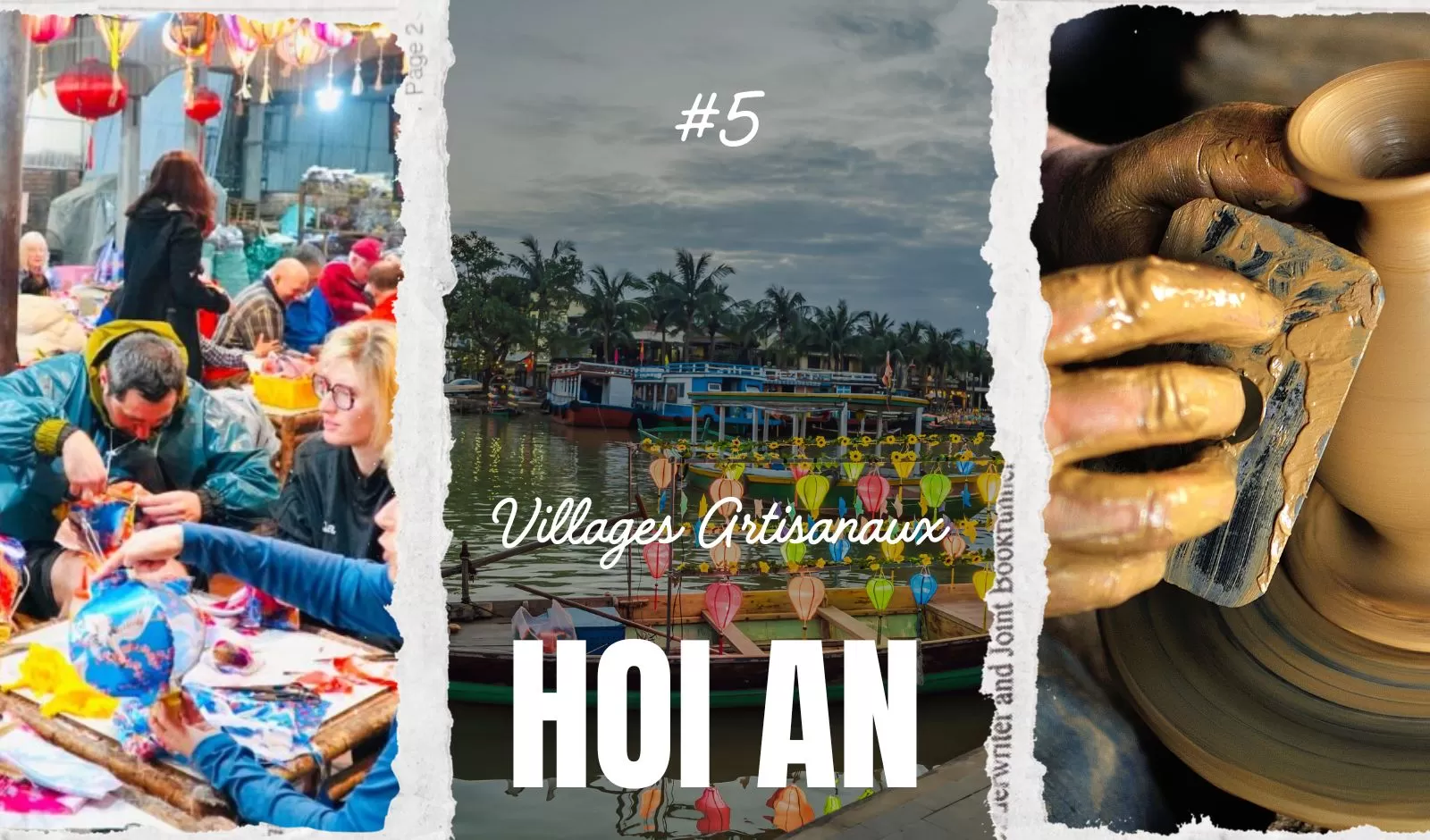 Découverte des 6 villages artisanaux typiques de Hoi An