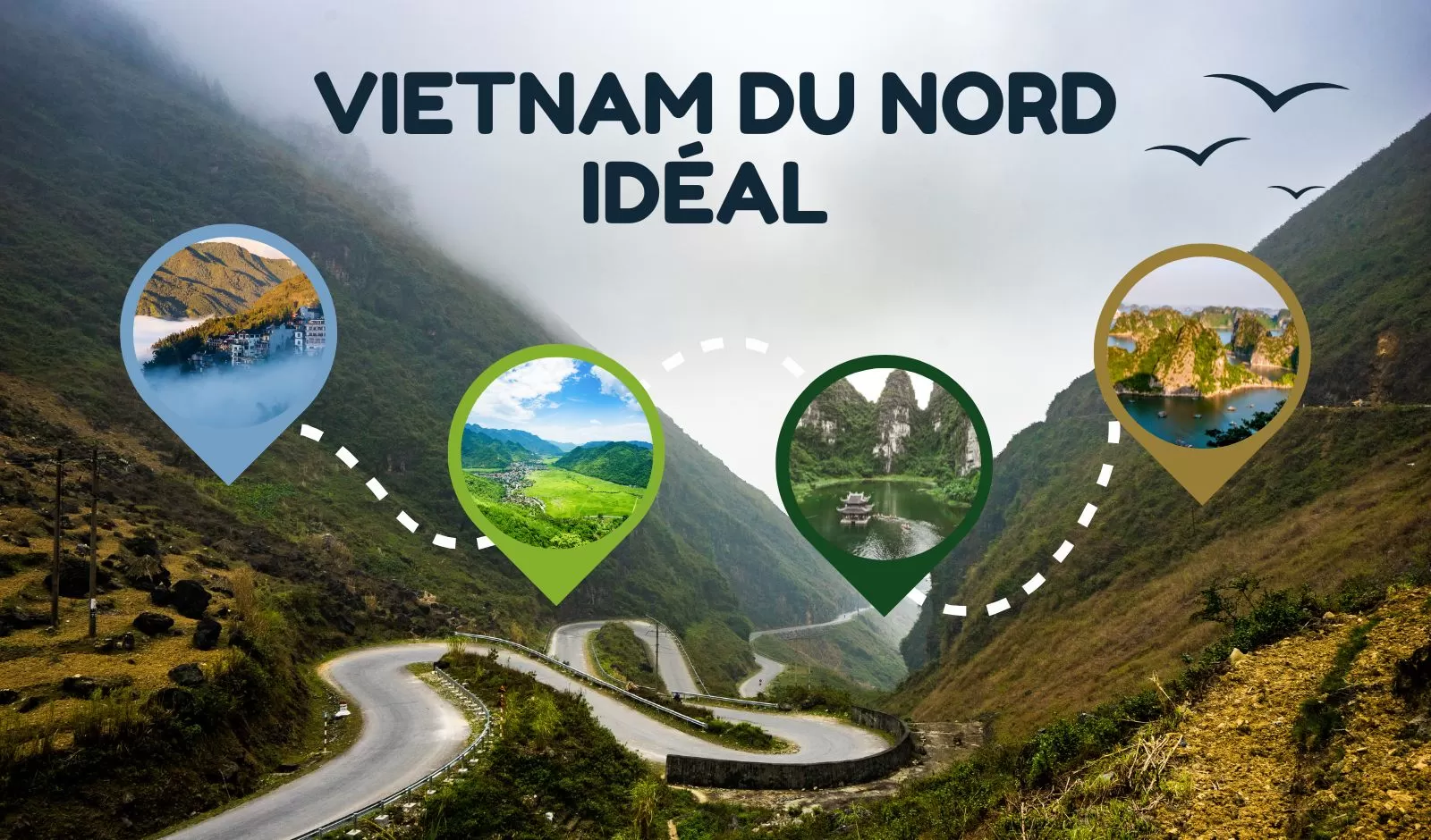 Itinéraire idéal pour un circuit Vietnam du Nord