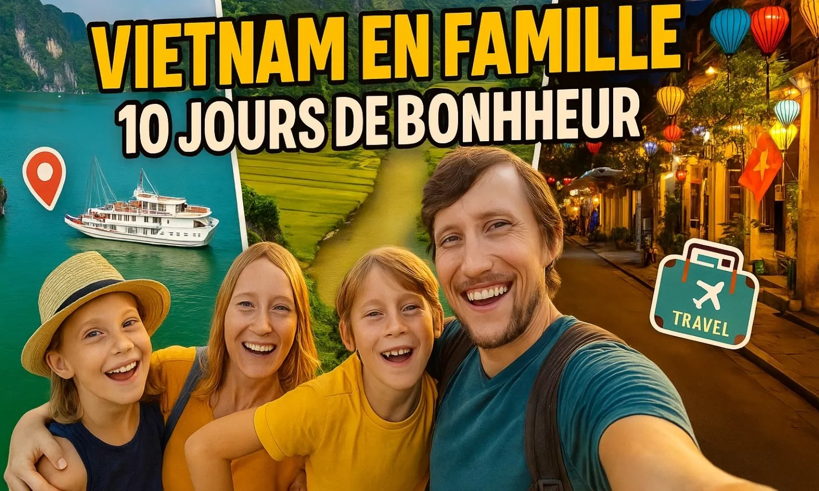 Itinéraire idéal pour un circuit Vietnam 10 jours en famille