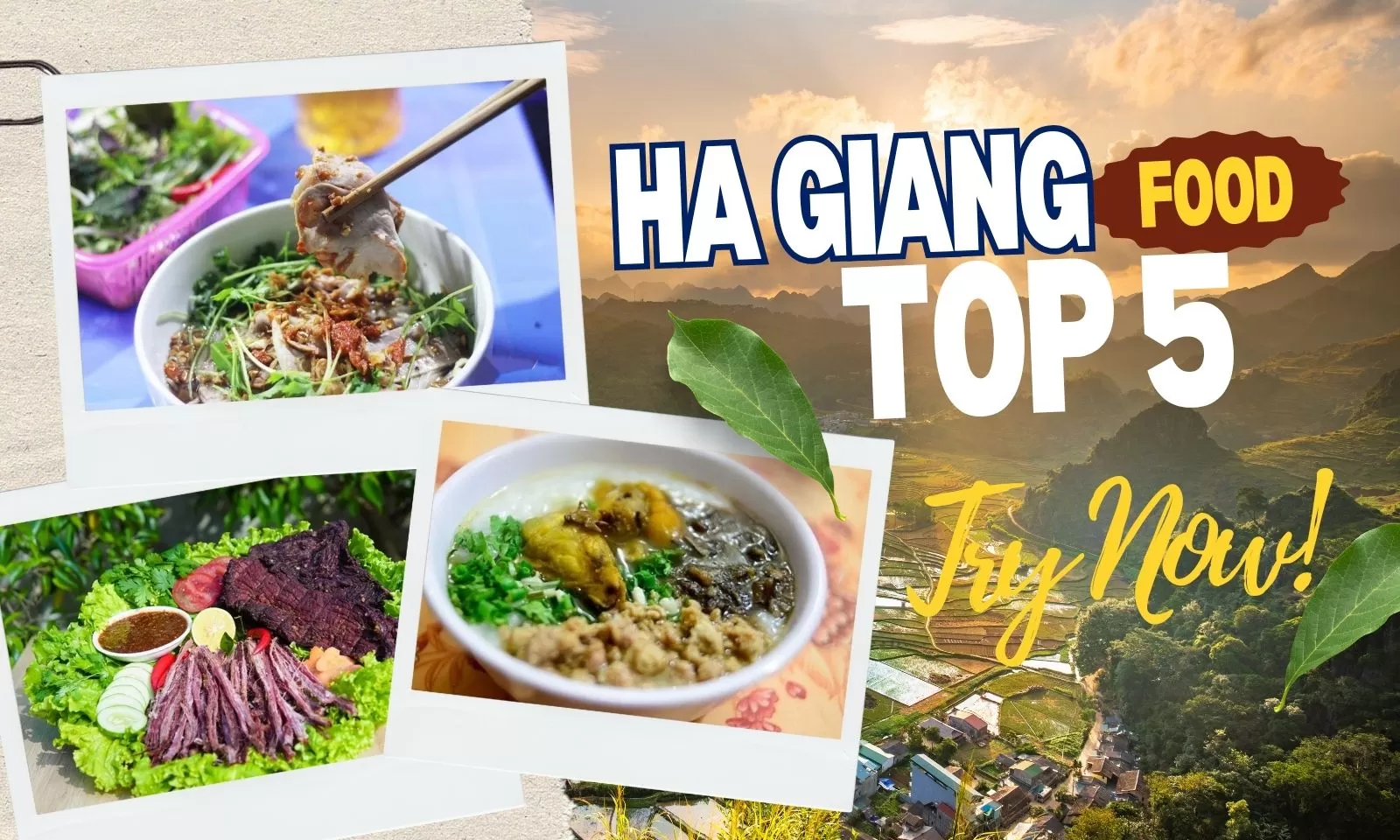 Top 5 must-try dishes in Ha Giang