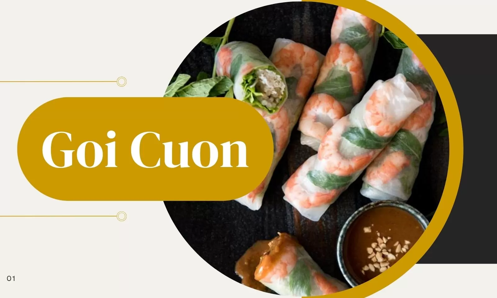 Goi cuon: Vietnam’s healthy and tasty spring rolls