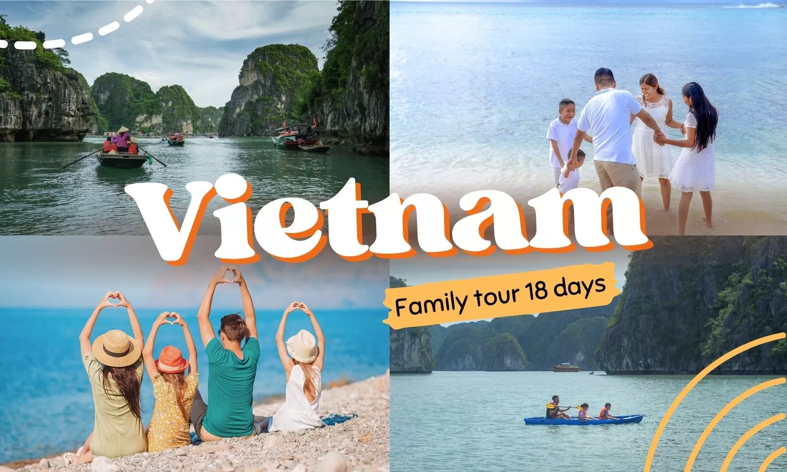 Vietnam family tour 18 days: Best activities and attractions