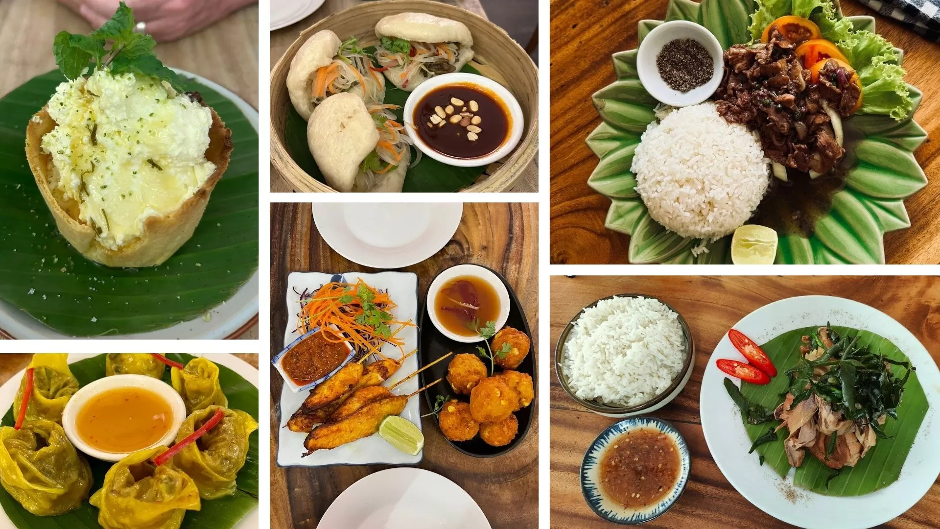 Les plats cambodgiens chez Jaan Bai