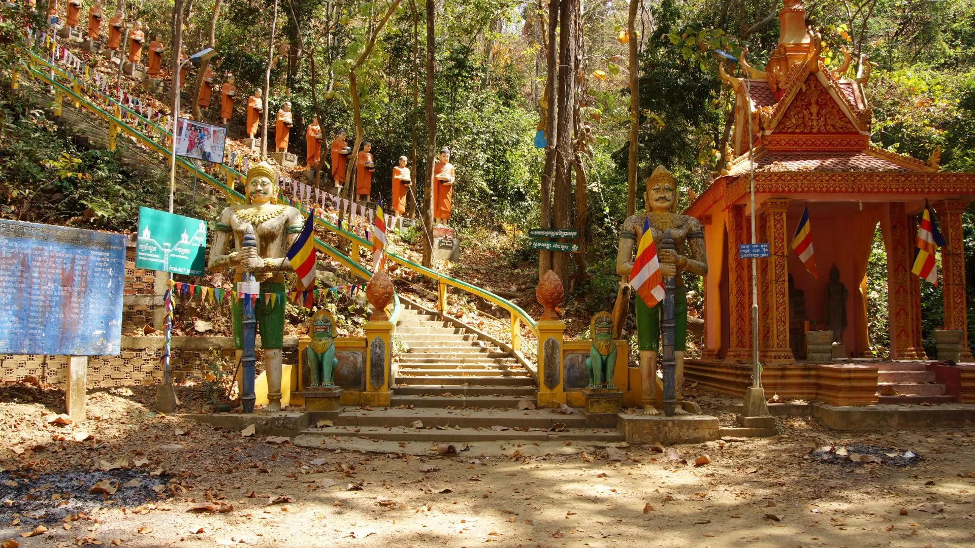 Le temple Sambuk à Kratie