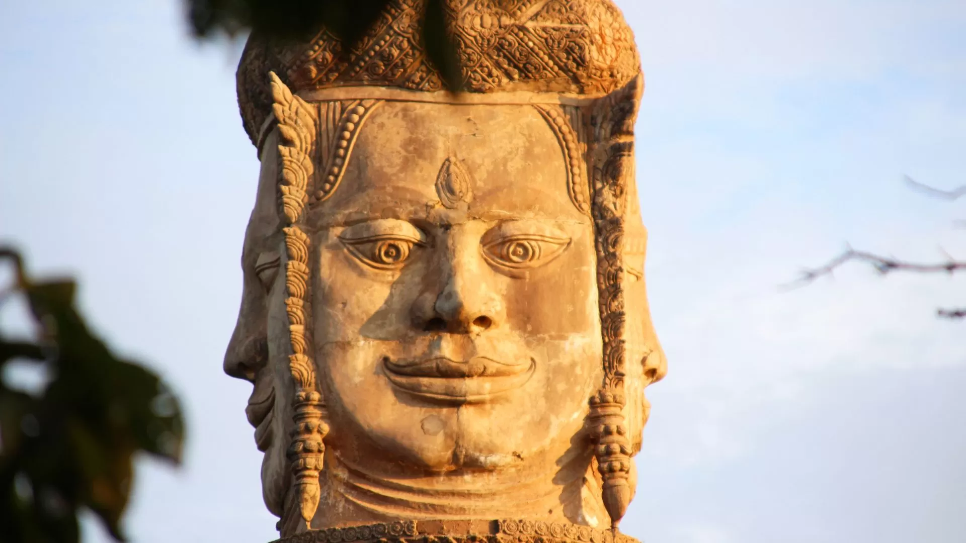 Stupa avec les cendres du roi Mak Proum