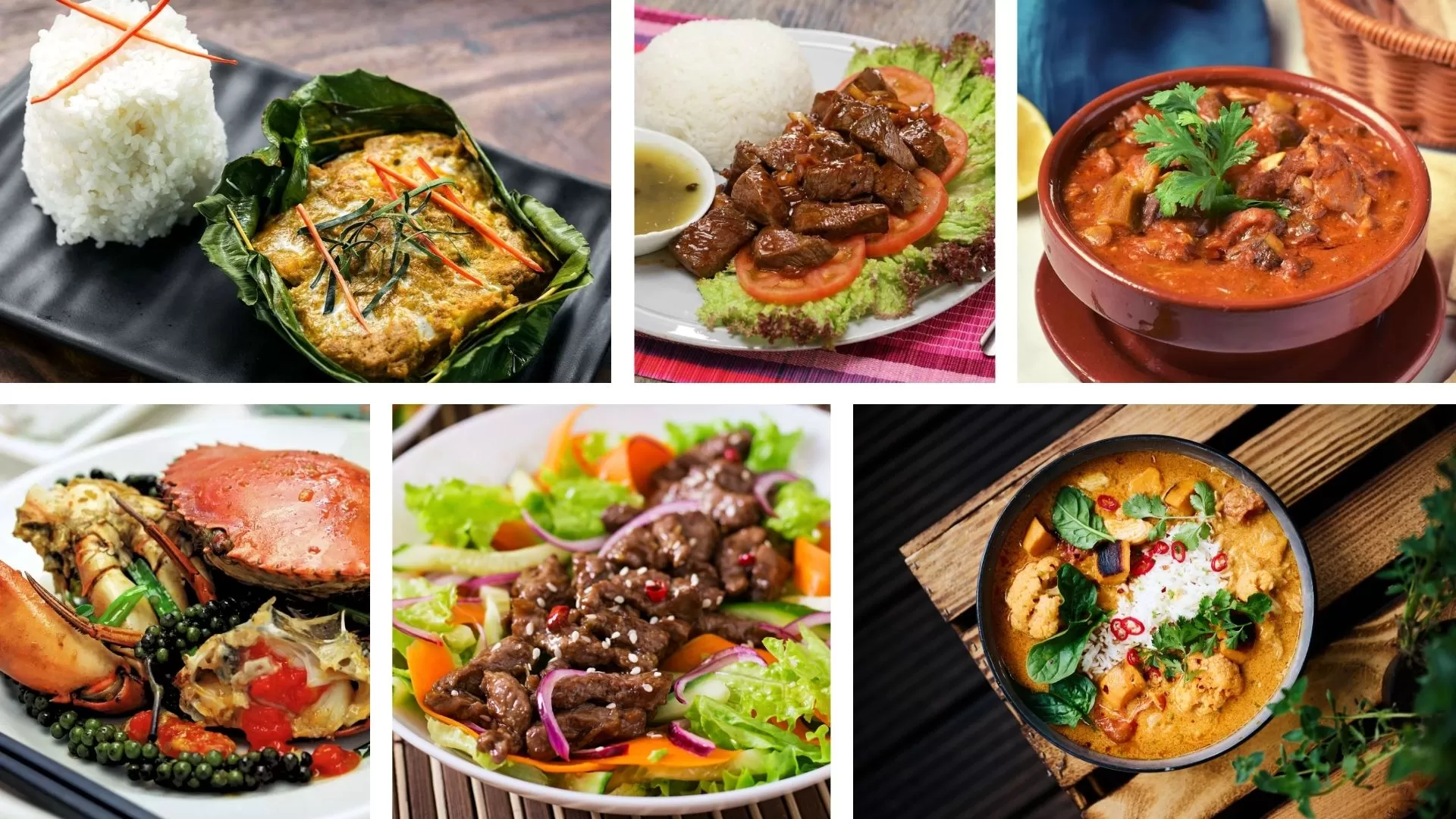 The diversity of Cambodian cuisine