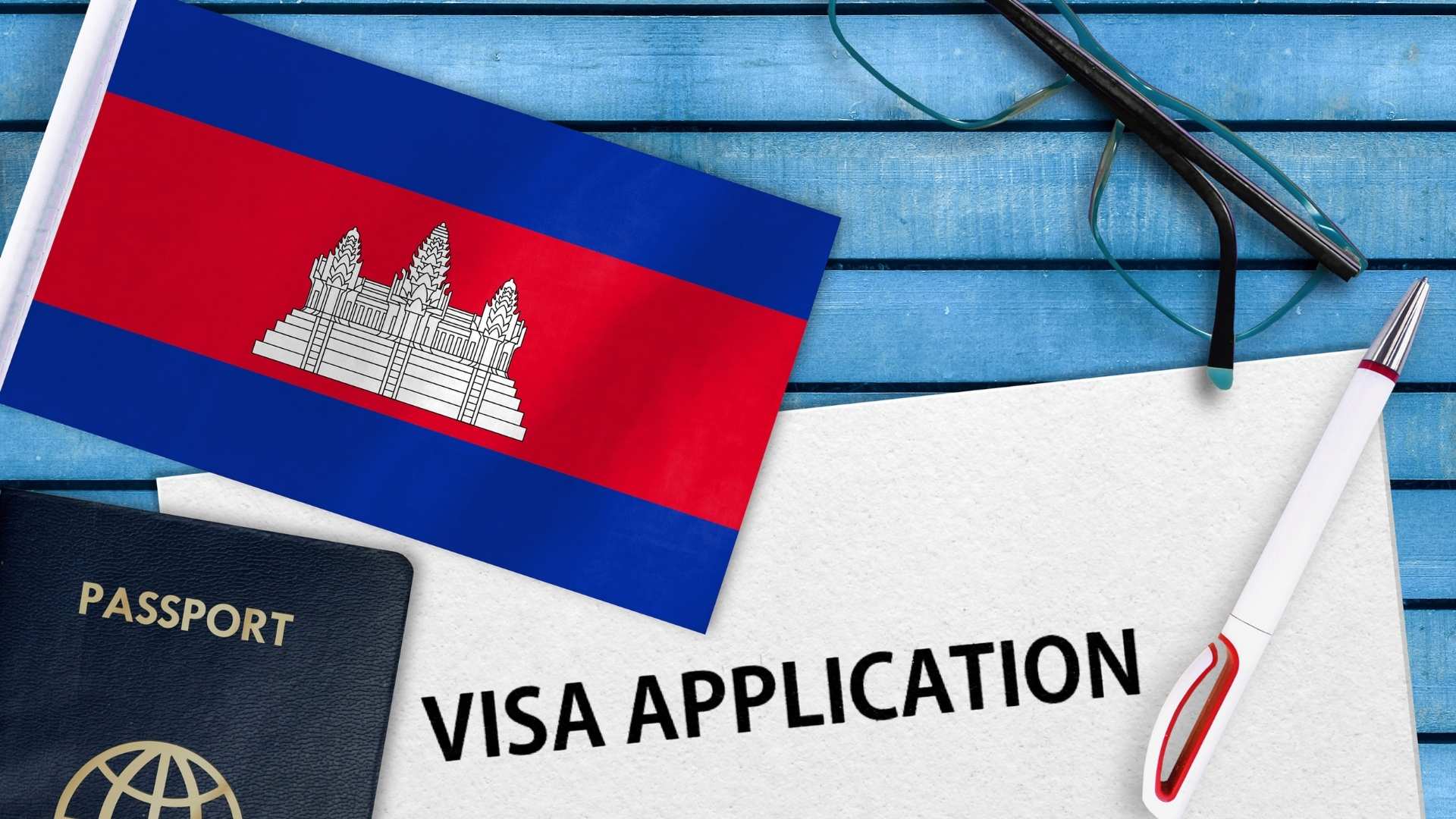 Visa preparation before visitin Cambodia
