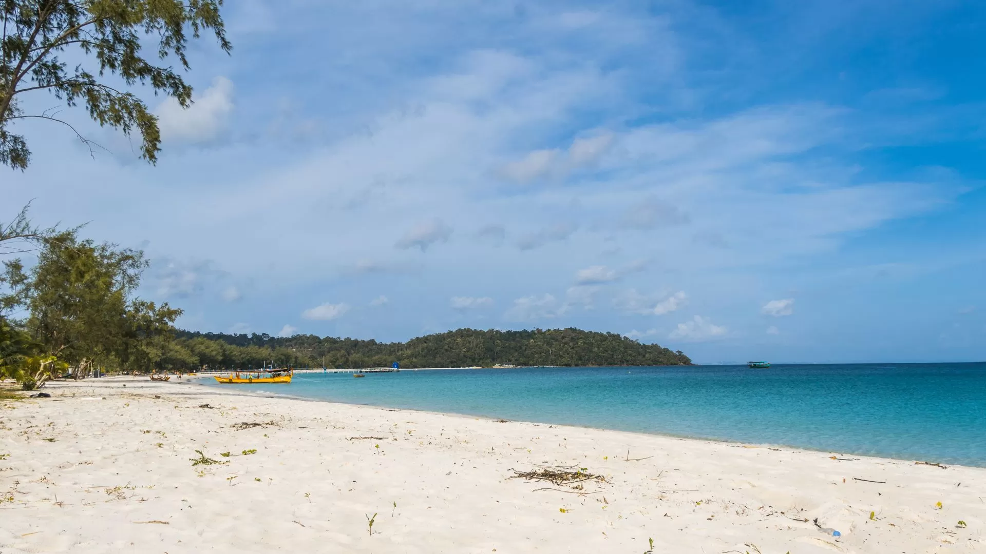 Le plage de Long Set