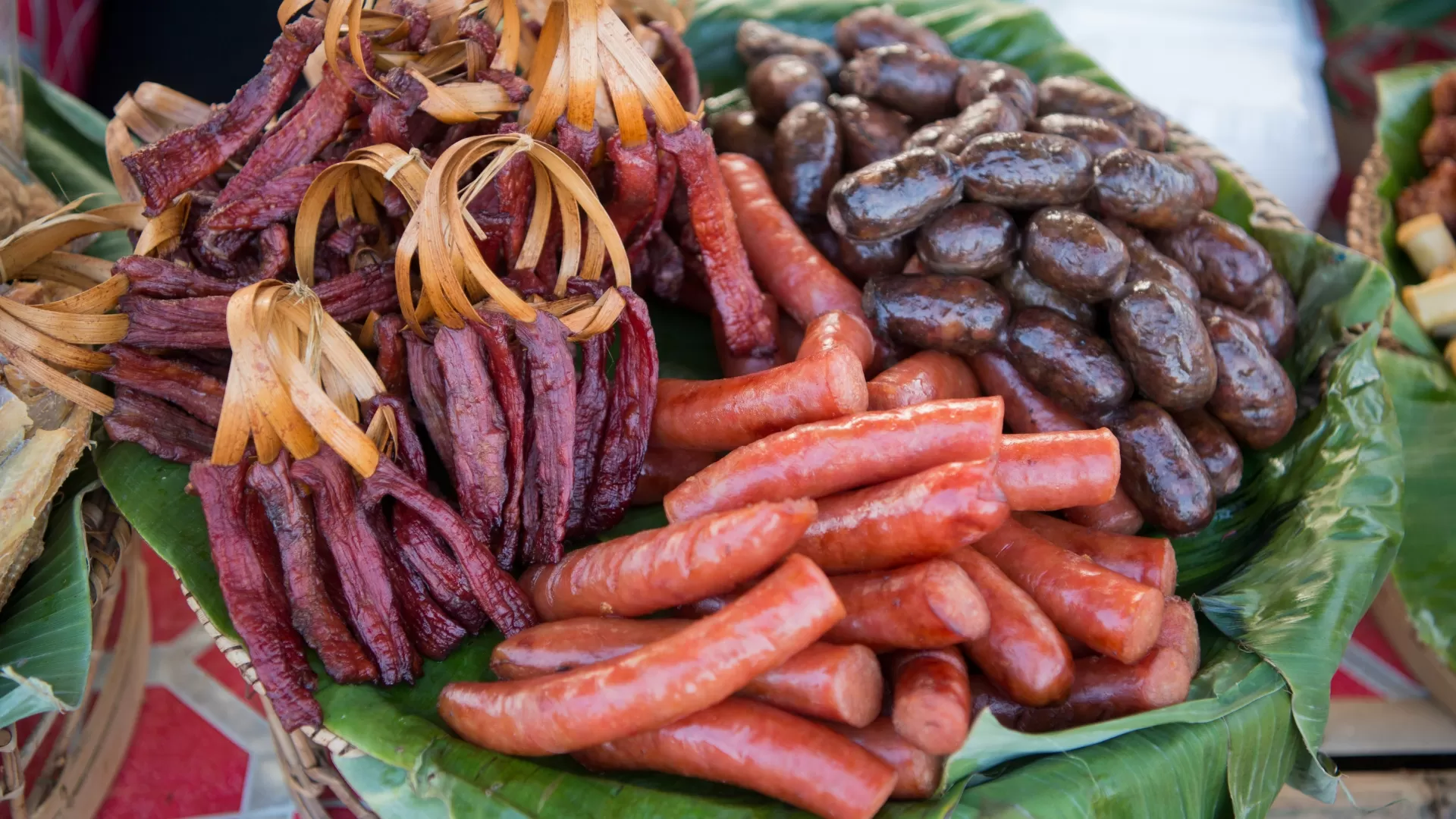 Saucisses laotiennes