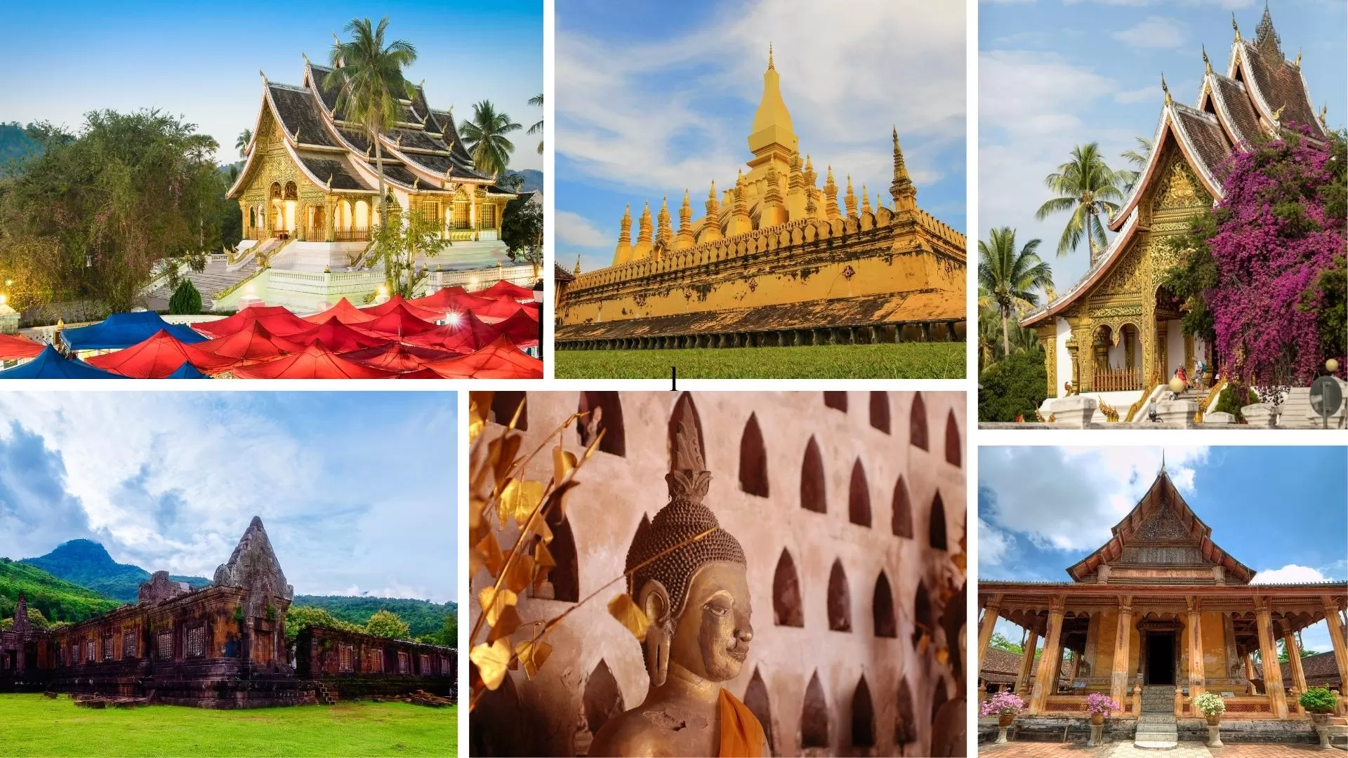Temples in Laos