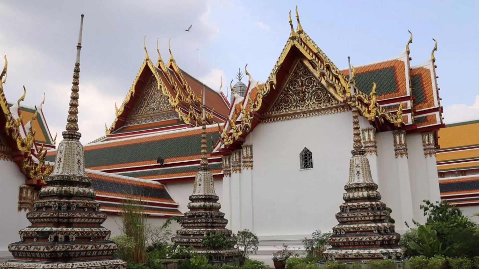 Le temple Wat Pho à Bang Kok