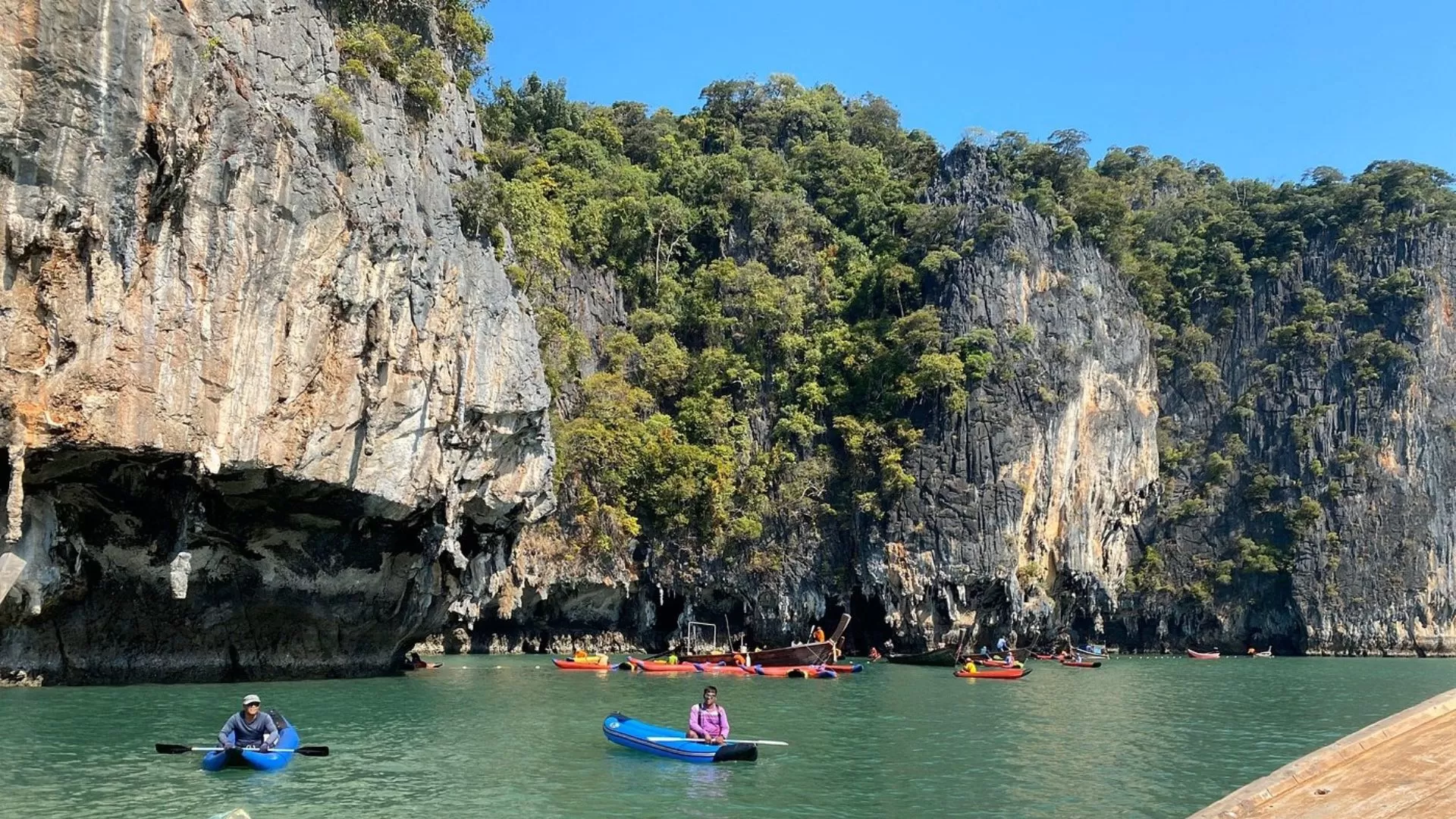 Faire du kayak à Phang Nga