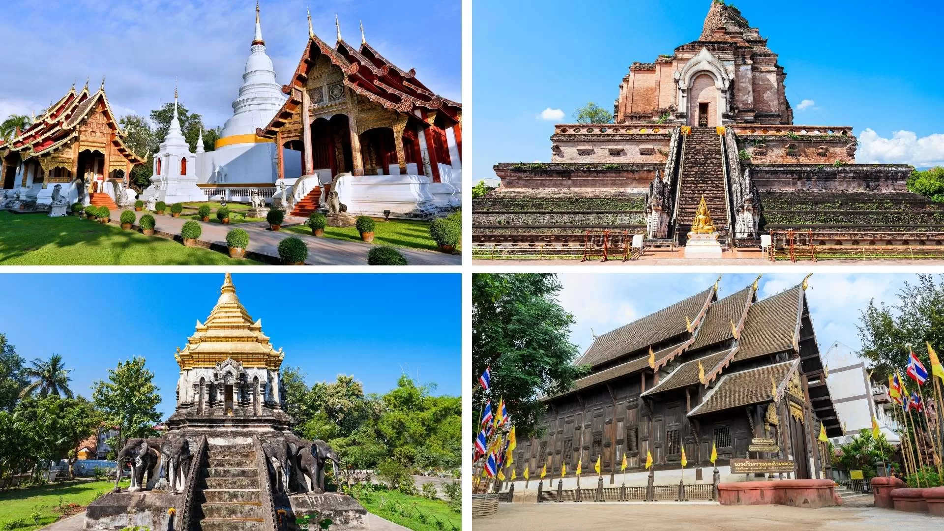 Quelques temples à Chiang Mai