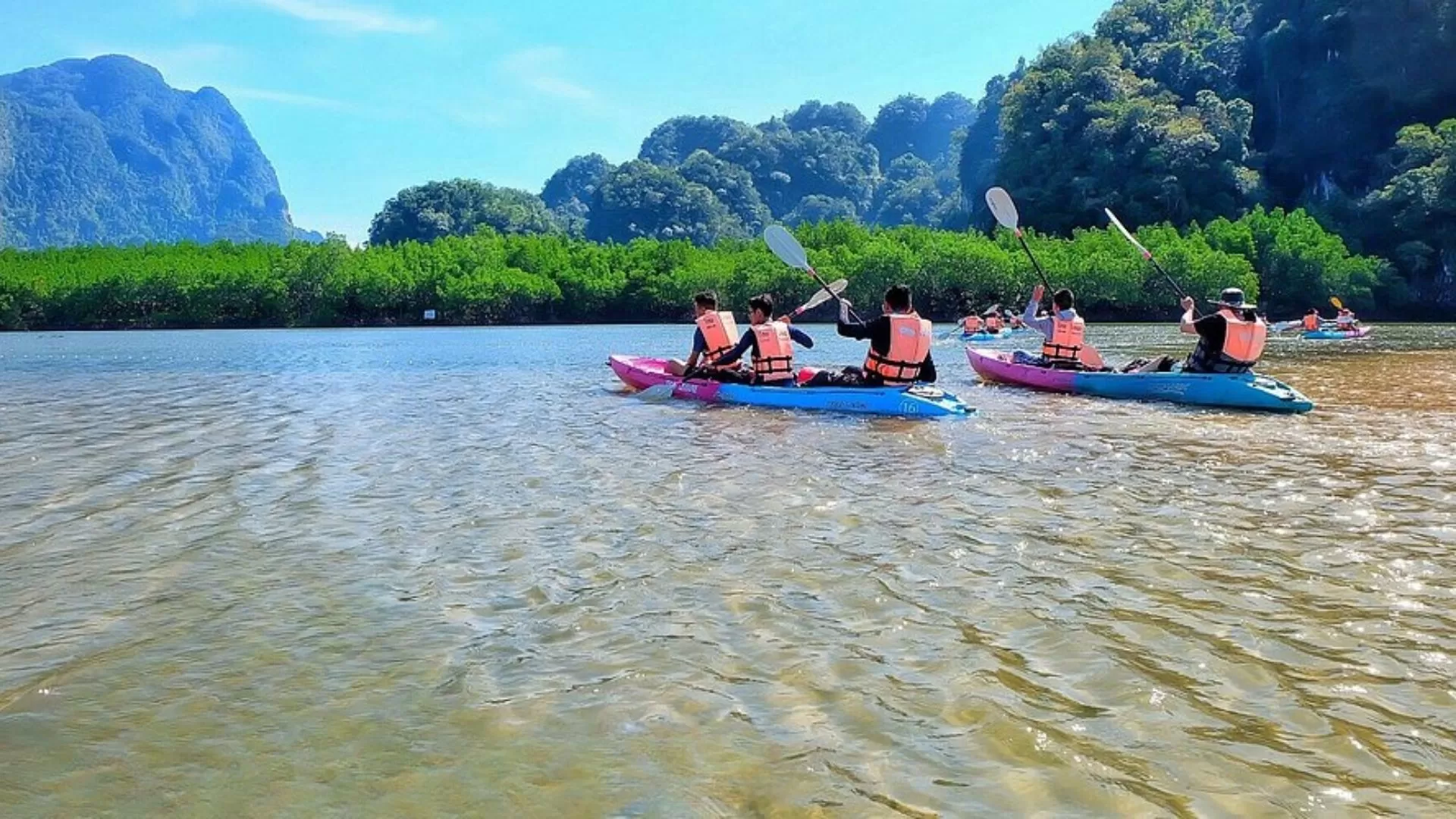 Kayakin in Ao Nang