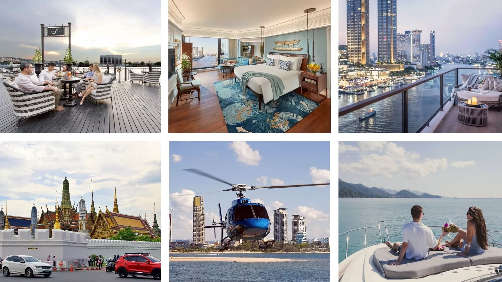 Luxury hotels and transportation in Bangkok