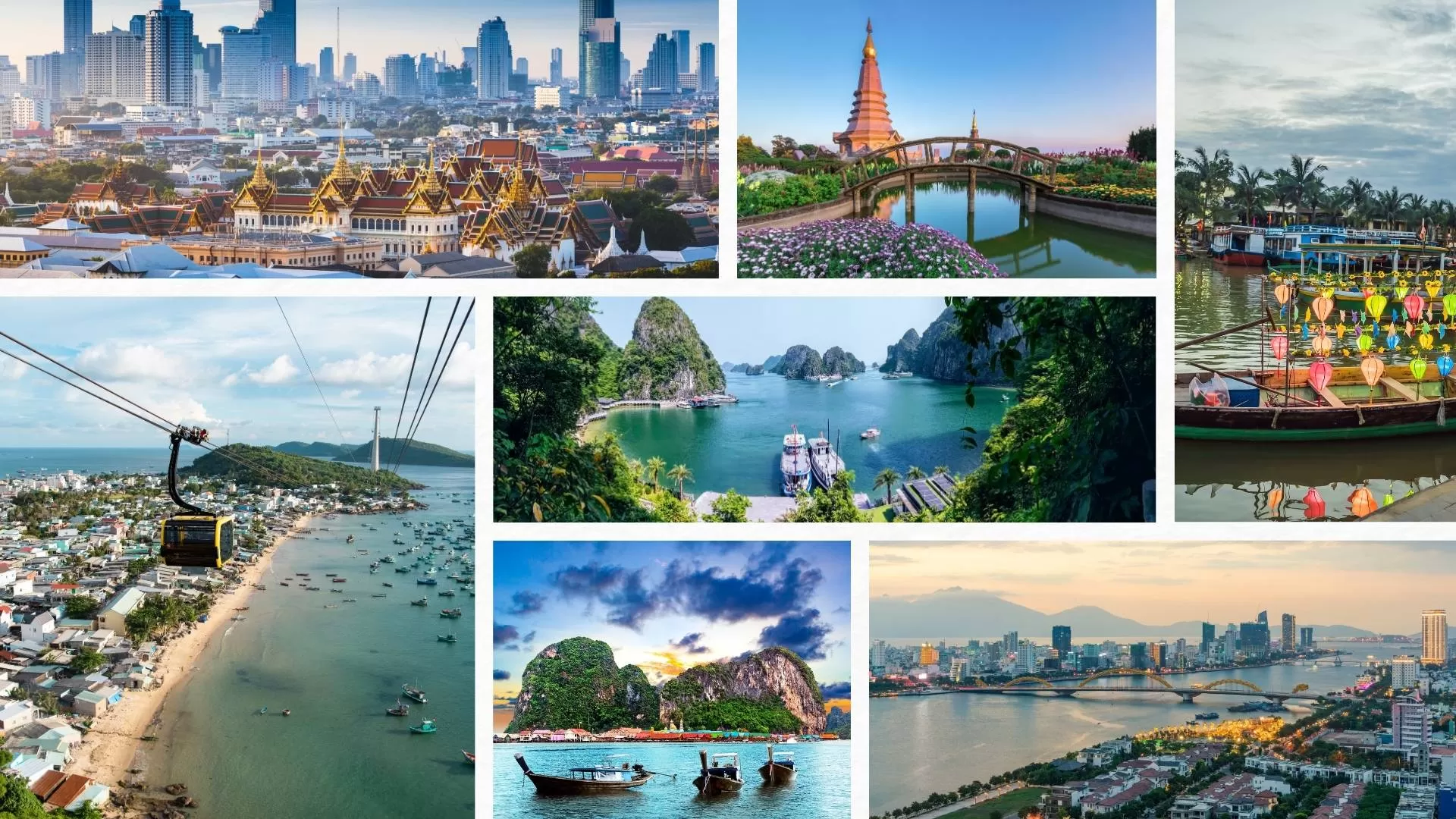 Thailand Vietnam 2 weeks tour - November to April for the best time