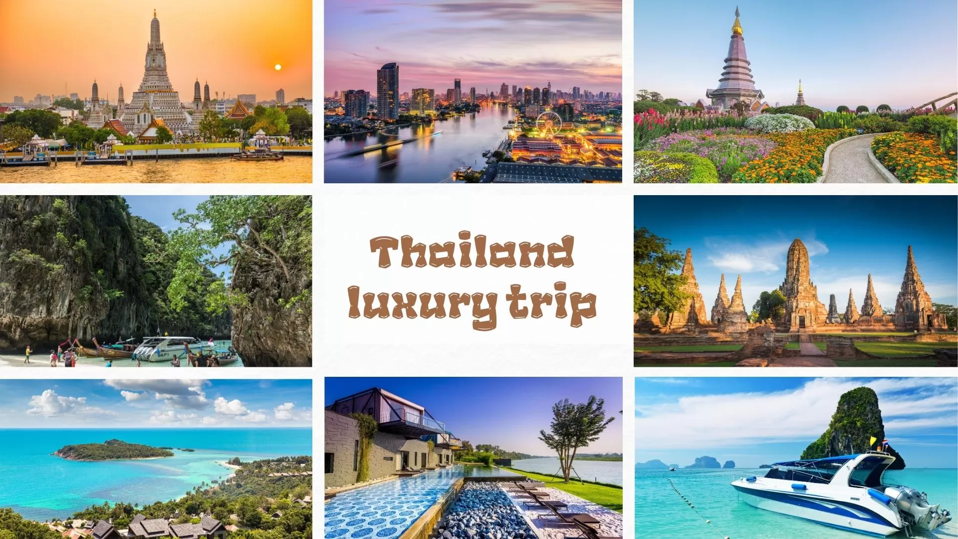 Thailand luxury trip cost