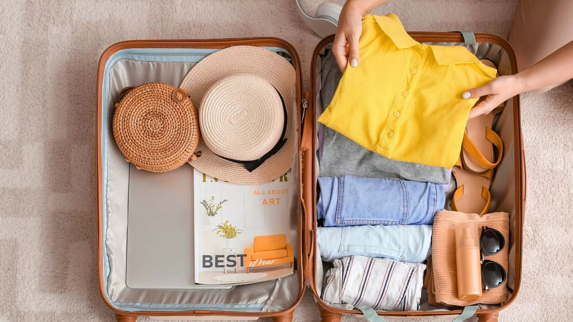 Que mettre dans la valise lors votre voyage ?