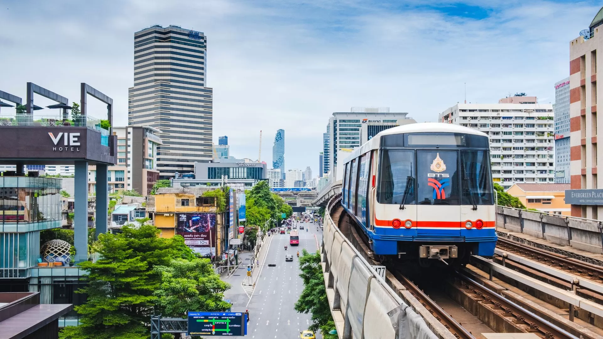 La vie trépidante de la capitale Bangkok
