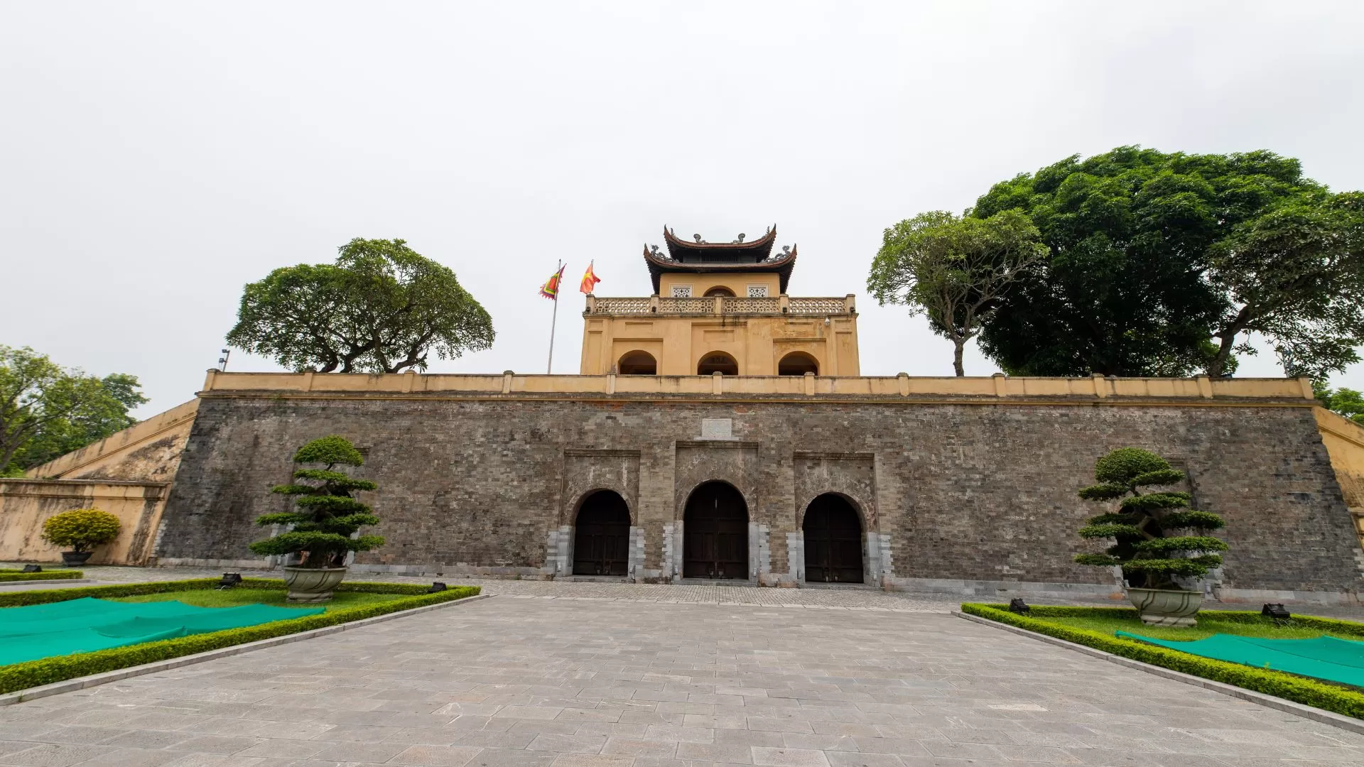 Doan Mon - L'entrée de la résidence royale dans le passé
