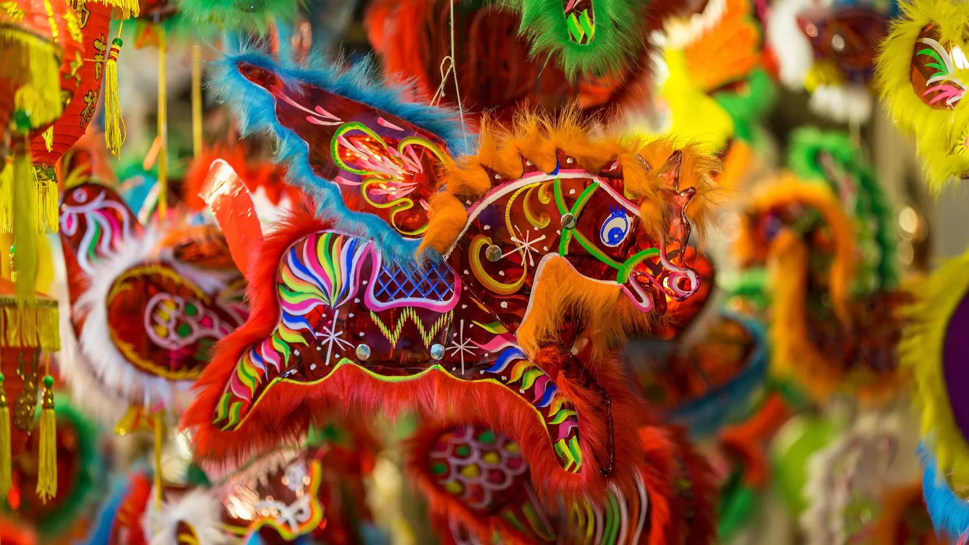 Lanternes à la fête de la mi-automne