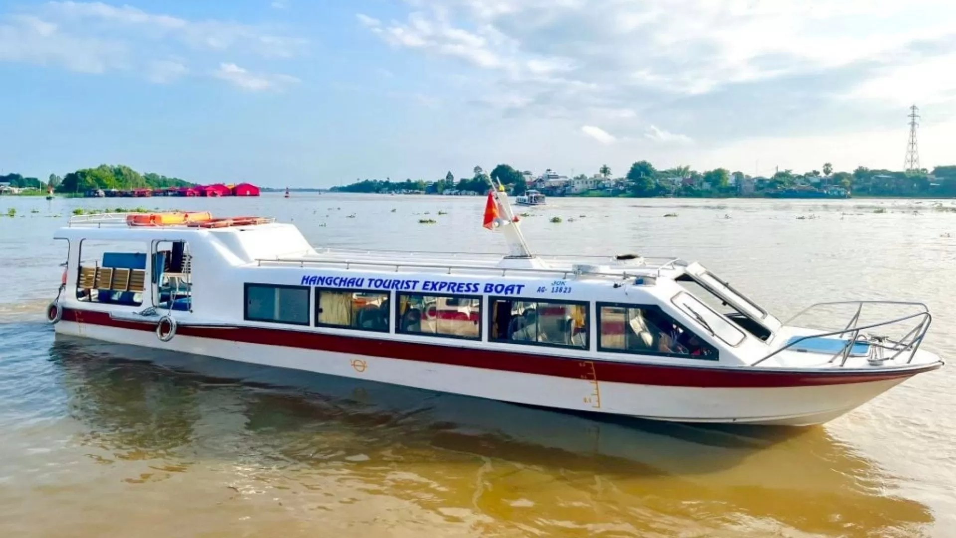 Hang Chau Express - Speedboat from Chau Doc to Phnom Penh