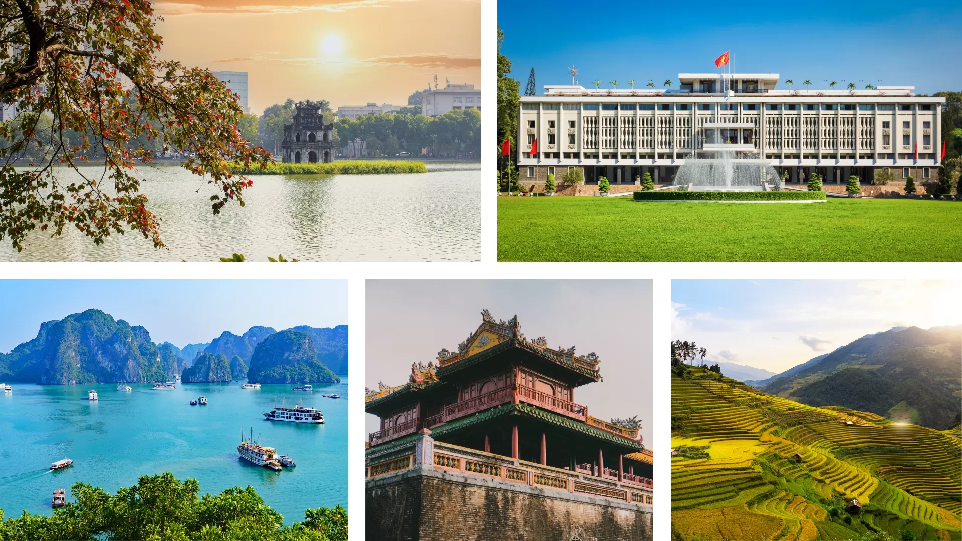 Lieux incontournables au Vietnam