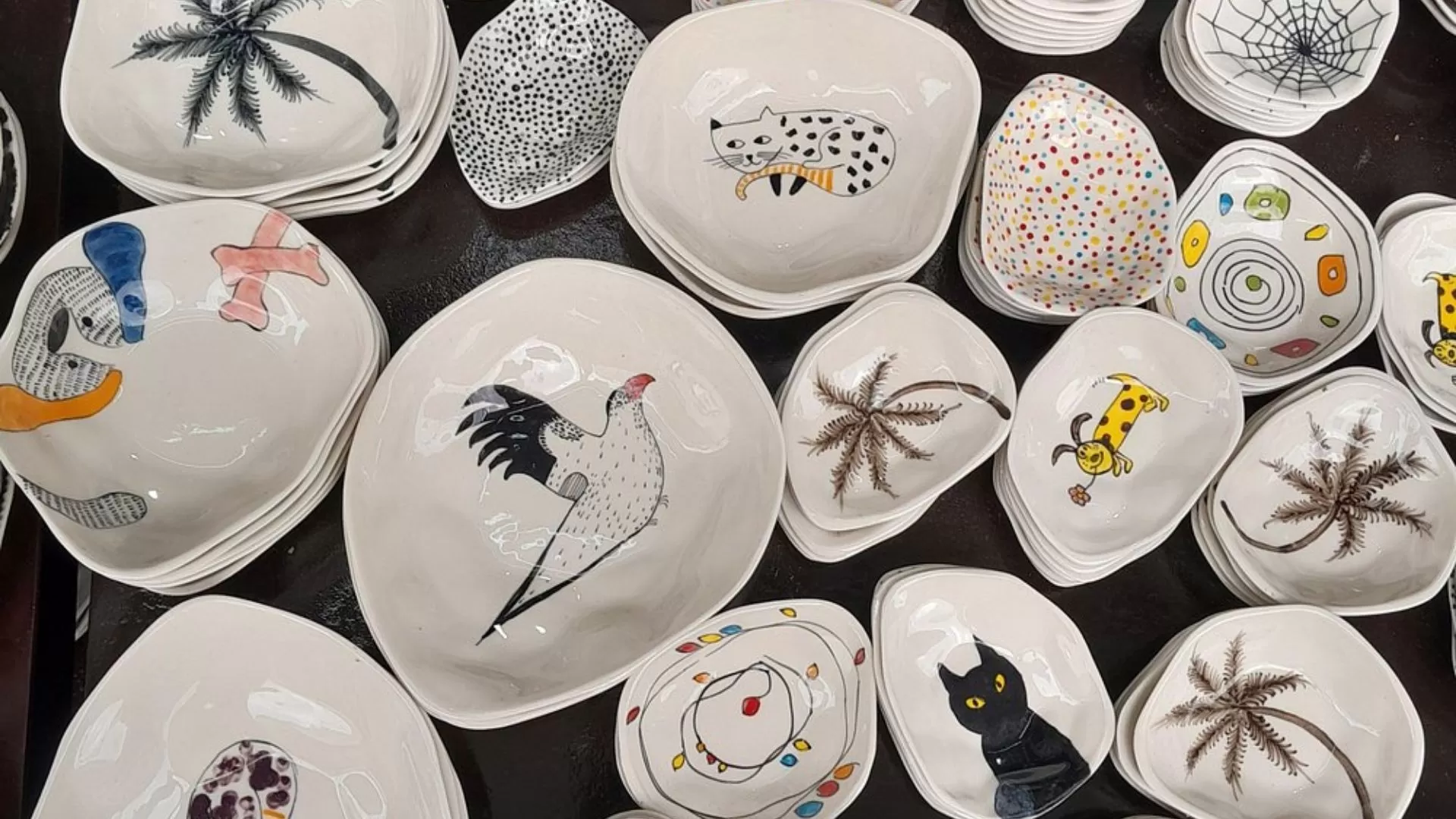 Assiettes décoratives