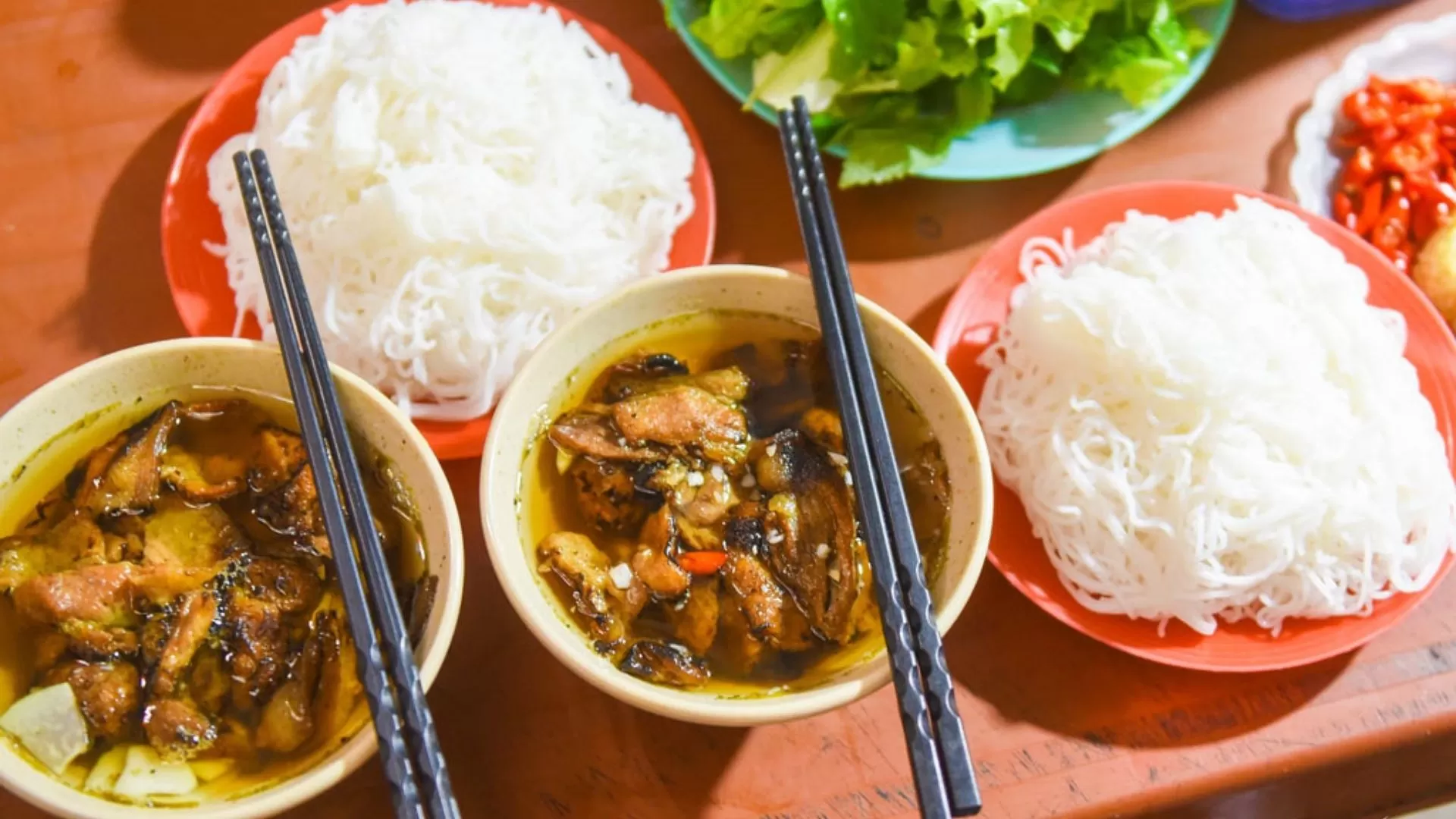 Bun Cha à Hanoï